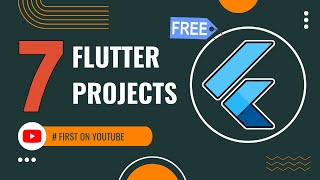 🔥📱 7 Beginner Flutter Firebase REAL Projects  Full Course 2024 [upl. by Poll]