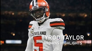 Tyrod Taylor Cleveland Browns Ultimate Highlights  HD [upl. by Sidhu]