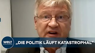 AFDUMFRAGEHOCH Jörg Meuthen fehlt klare Abgrenzung und sieht SPD und Union in der Pflicht [upl. by Nyrak]