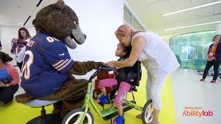 Staley Da Bear Visits the Shirley Ryan AbilityLab [upl. by Jennie]