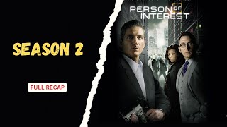 Person Of Interest Season 2 Full Recap [upl. by Lauter]