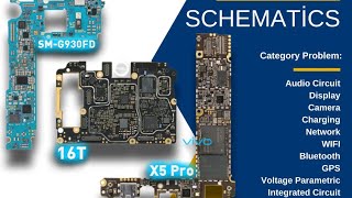 IPHONE SCHEMATIC DIAGRAM  how to read schematic diagram phonerepair [upl. by Shields]