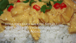 Kurczak w sosie mango curry [upl. by Elston48]