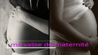 Ma VALISE pour la MATERNITE maman et bébé [upl. by Ylla]