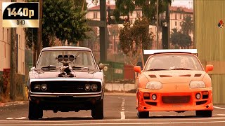 Rapido y Furioso 2001 Toretto vs Brian Final Latino 1440p [upl. by Assyn411]