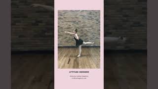 Ballet Photography Attitude Derriere JacklynDougherty attitude ballet howtoballet [upl. by Jacobs380]