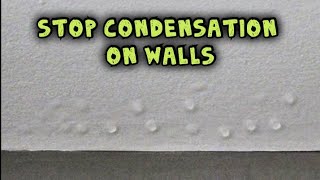 How to Stop Condensation forming on Walls [upl. by Girhiny]