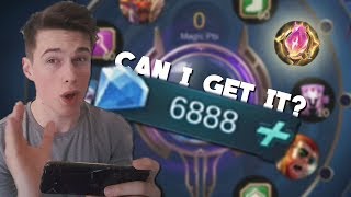 7K DIAMONDS on Magic Wheel FaceCam  Mobile Legends Saber Codename Storm [upl. by Zela]