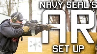 How a Navy SEAL Sets up his AR  Tactical Rifleman [upl. by Naerad913]