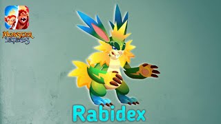 How to breed Rabidex in Monster Legends [upl. by Dopp]