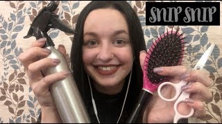 ASMR Mom Cuts Your Hair RP MOM SERIES [upl. by Bearce944]