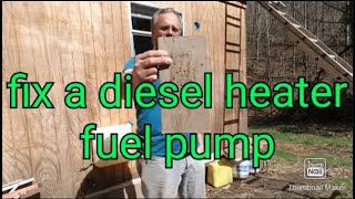 Fix a diesel heater pump quickly [upl. by Kissie575]