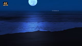 Moonlit Ocean Waves A Serene Symphony for Deep Relaxation [upl. by Claudine]