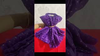 Kalasam decoration with blouse piece kalasamdecoration varalakshmipooja decoration [upl. by Care]