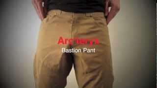 Arcteryx Bastion Pant Product Demo [upl. by Vig]