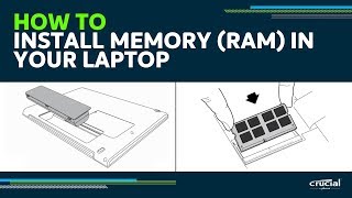 How to Install RAM in a Laptop [upl. by Aidne329]