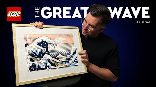 LEGO Art 2023 Great Wave Set REVIEW [upl. by Gerk]