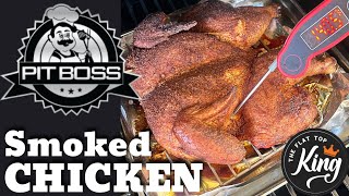 Smoked Chicken on the Pit Boss Navigator Pellet Smoker [upl. by Eudo]