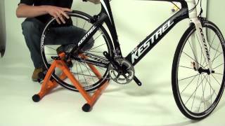 How to Set Up your Bike on the Conquer Cycling Trainer [upl. by Pfaff365]