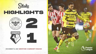 Brentford 21 Watford  Extended Highlights [upl. by Yakcm]