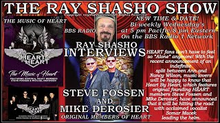 STEVE FOSSEN amp MIKE DEROSIER HEART LEGENDS EXCLUSIVE [upl. by Ymme]