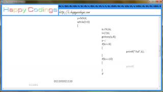 Decimal to Binary Octal and HEX converter C Code Example [upl. by Kieger]