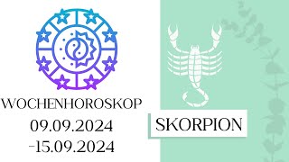 ♏ Wochenhoroskop  Skorpion  0909150924  KW 372024 [upl. by Mundy]