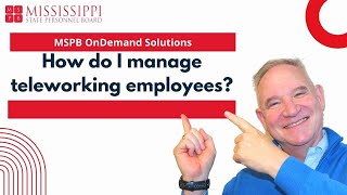 How do I manage teleworking employees [upl. by Stover684]