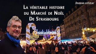 La véritable histoire du marché de Noël de Strasbourg [upl. by Anaidni]