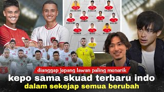 Jepang Cuma Mereka Yg Kami Waspadai Sisanya Biasa Aja  Indo vs Jepang Fix Duel ASIA VIBES EROPA [upl. by Naillimxam321]