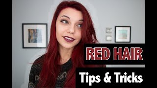 Red Hair Upkeep Manic Panic HairDye [upl. by Enilrahc]