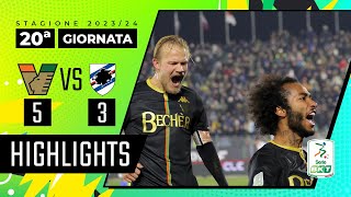 Venezia vs Sampdoria 53  Tripletta di Pohja in un match pazzo  HIGHLIGHTS SERIE BKT 2023  2024 [upl. by Gainer503]