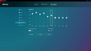 My favorite Equalizer settings for Bass music in Dolby Atmos on PC [upl. by Novrej]