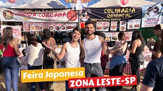 FOMOS EM UMA DAS MAIORES FEIRAS JAPONESAS DE SP [upl. by Arratoon]