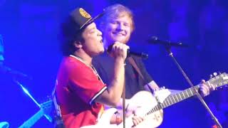 Bruno Mars amp Ed Sheeran  Thinking Out Loud Live [upl. by Klehm]