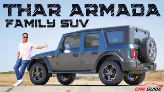 2024 Mahindra Thar 5 Door  Thar quotArmadaquot  Launch Date  Price  Features  Family SUV 2024🔥 [upl. by Sinylg855]