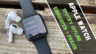 Spotify Offline auf der Apple Watch hören  so geht es [upl. by Gayleen]