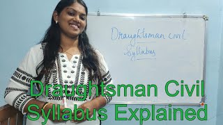 Draughtsman Civil ITI course details  draftsman civil  Draughtsman civil jobs career connections [upl. by Primo3]