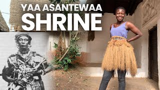 You Wont Believe Whats Inside YAA ASANTEWAA SHRINE  Home of The Warrior Queen of Ejisu  Kumasi [upl. by Maura]