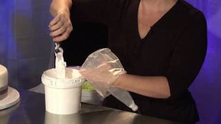 ThreeTier Whimsical Wedding Cake Design  How to Fill a Disposable Pastry Bag [upl. by Auric]