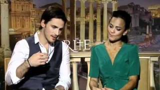 Colin ODonoghue amp Alice Braga  The Rite Interview [upl. by Mordy]