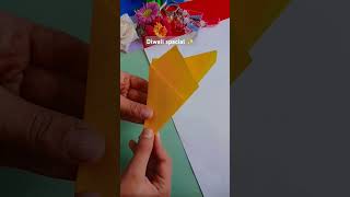 bunting making 😍  diwali special ✨️ wall hanging happy diwali ✨️ [upl. by Ilah]