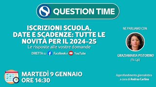 Iscrizioni scuola date e scadenze tutte le novità per il 202425 [upl. by Lelah304]