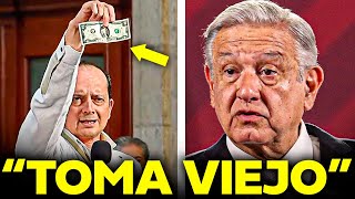 AMLO detiene la mañanera y rompe el silencio Reportero Saca Objetos Raros [upl. by Bleier687]