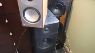 Playing Copy Free Music On New mordaunt short avant 902i Speakers I got amp MordauntShort MS 350 [upl. by Cappella439]