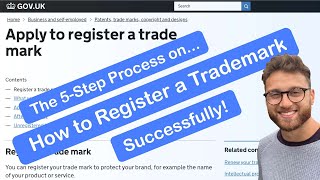 How to Register a Trademark in 30 minutes A Step by Step Tutorial [upl. by Riane508]