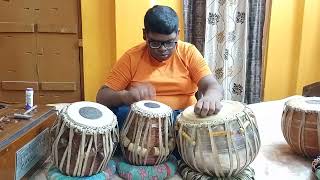 poochona kaise tabla cover by sourav ghosh [upl. by Dynah]