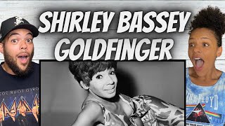 FANTASTIC FIRST TIME HEARING Shirley Bassey  Goldfinger REACTION [upl. by Hanauq]