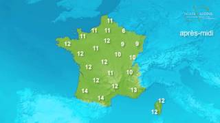 BULLETIN METEO  AGATE ADDIME  DIMANCHE 23 et LUNDI 24 FEVRIER 2014 [upl. by Aidam]