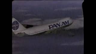 Pan Ams Last Commercial quot1 Airline to Europequot early1991 [upl. by Nodnart]